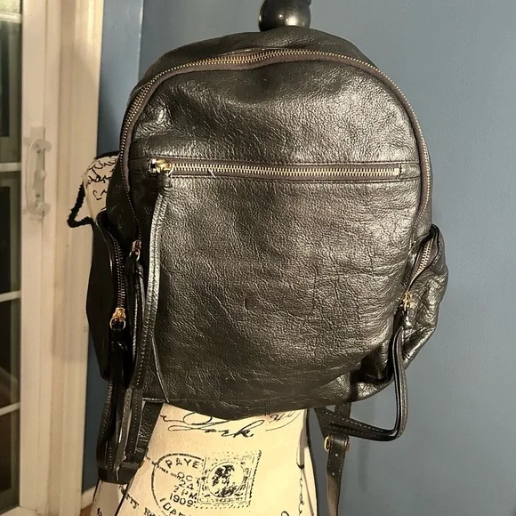 Kooba Milford Leather Backpack - Picture 1 of 13